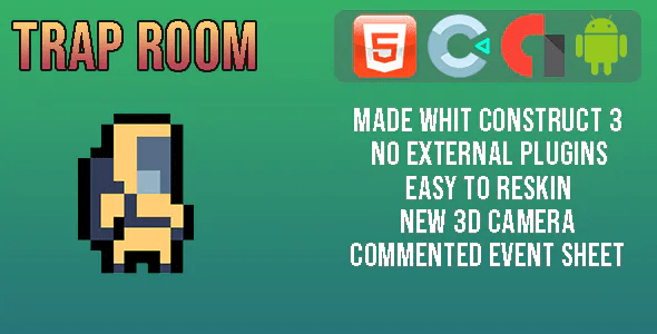 Trap Room - Template for Construct 3